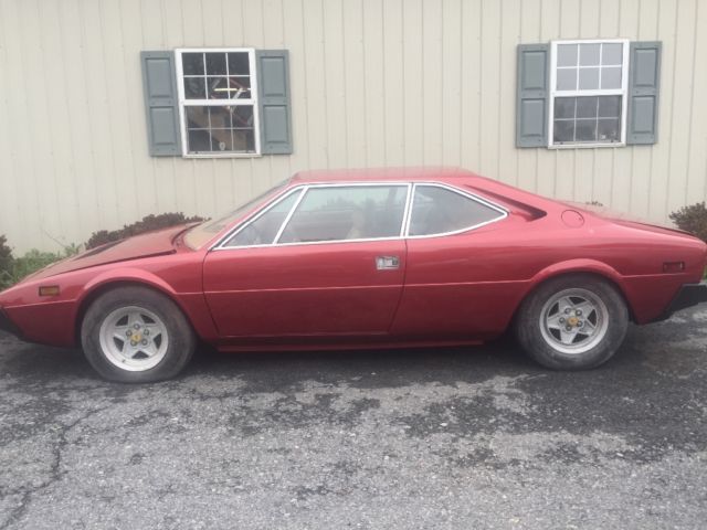 1975 ferrari 308 gt4 rosso rubino / beige 15k miles fresh cosmetics gts gtb