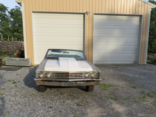 1967 chevelle malibu convertible restoration project factory 283 powerglide