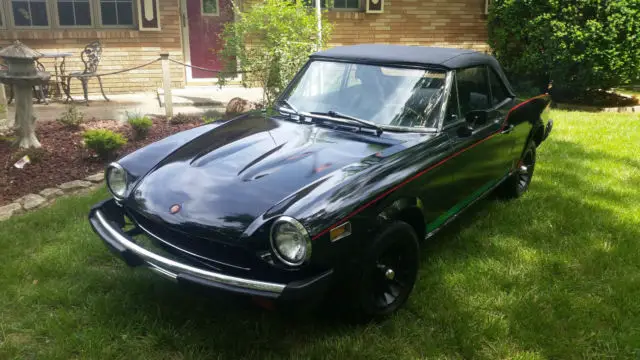 vintage 1976 fiat 124 spider 1800â & extra rare good condition replacement dash