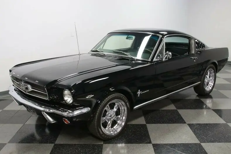 classic vintage chrome fastback stang pony automatic