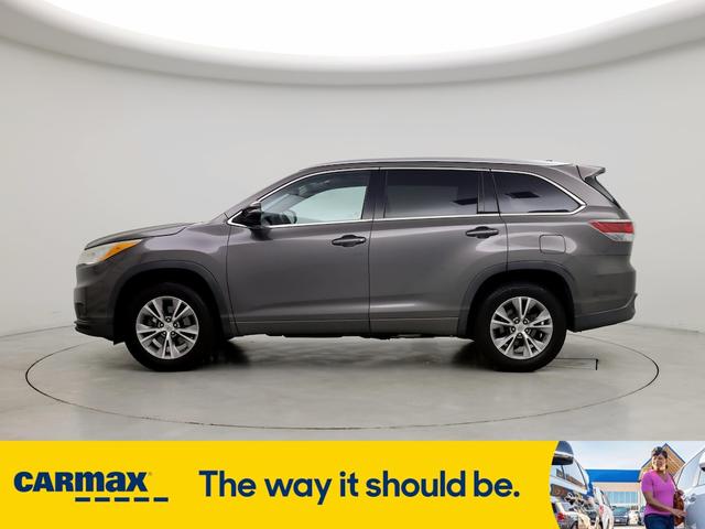 2014 toyota highlander xle