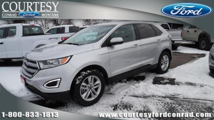 2015 ford edge sel awd sel 4dr crossover for sale in conrad, montana