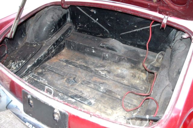 1973 mgb roadster barn find project with two engines