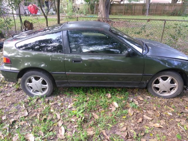 1990 honda crx automatic 1.5 runs needs work