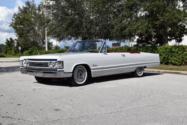 1967 chrysler imperial convertible - 36,000 miles - 1 of 577 produced