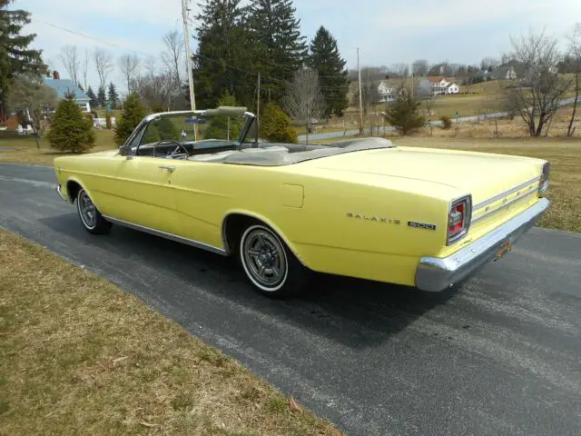 1966 ford galaxie 500 conv with 78,000 orig miles 289, great driver