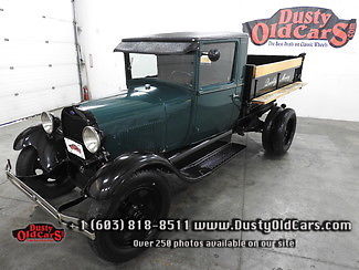 1929 green fully restored excellent condition hi/low rear end!