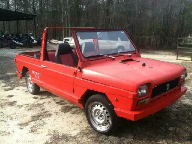 fiat moretti 127 (rare in us) not sold here