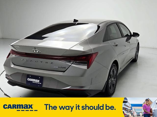 2022 hyundai elantra hev blue
