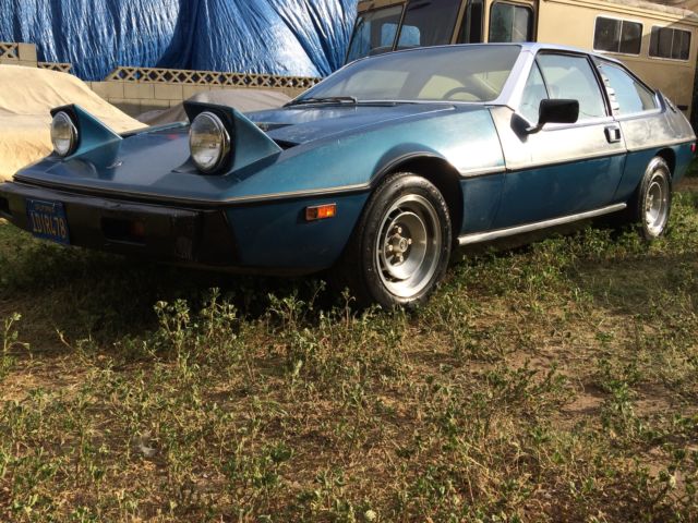 1979 lotus eclat rare californian sports car 23k miles barnd find all original