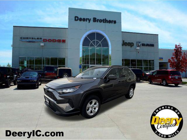 2021 toyota rav4 hybrid le
