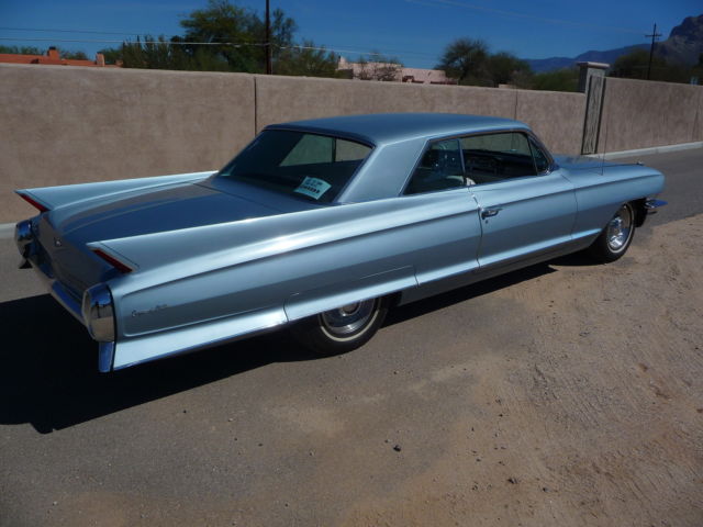 1962 cadillac deville 2-door 44,650 original miles perfect survivor