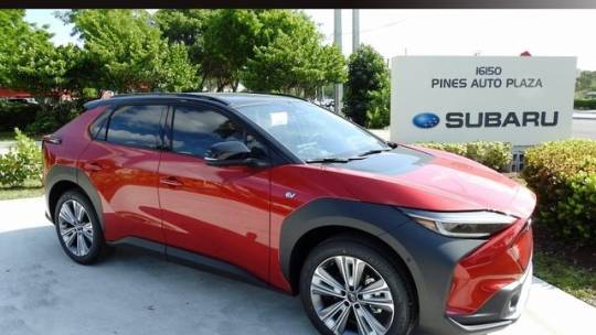 used 2023 subaru solterra touring $29,999great deal 12,623 mi. location: hollywood
