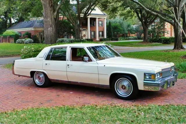 1979 cadillac fleetwood brougham, owned by paul harvey, 43,129 original miles