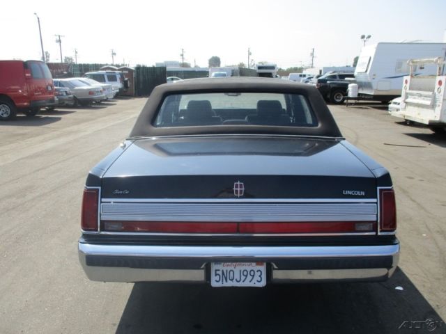 1989 lincoln town car signature used 5l v8 16v automatic no reserve