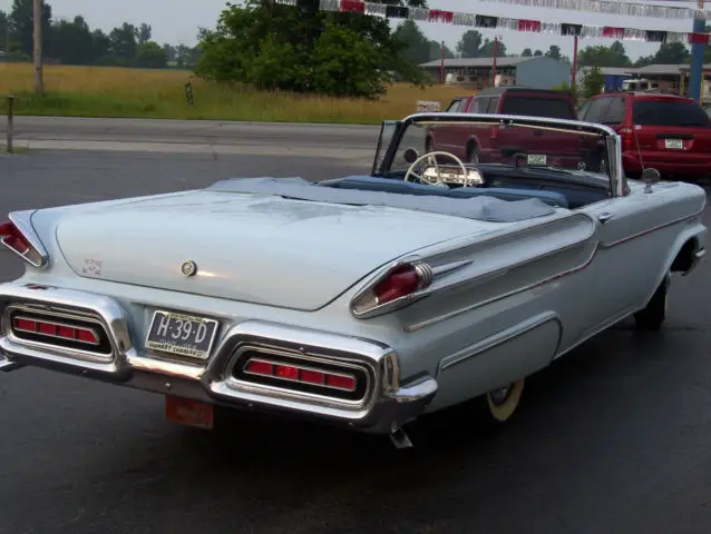 1958 mercury monterey base 6.3l