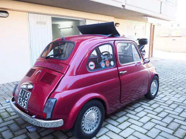 1971 fiat 500 110f model l luxury amaranth