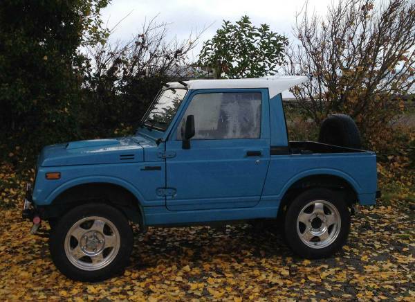 1989 suzuki jimny (samurai) jdm 4x4 turbo intercooled 550cc