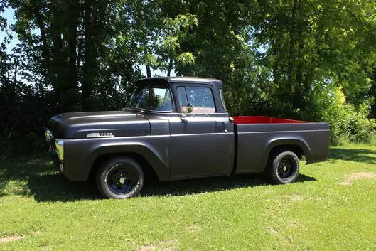 1957 ford f-100, street rod, rat rod, patina, f100, 5.4l 4.6l efi