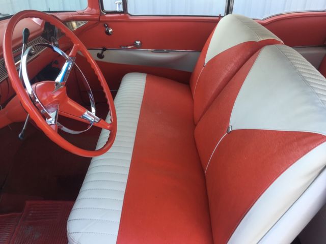 1956 chevrolet belair 2 door coupe 265 v8 just out of long storage low reserve