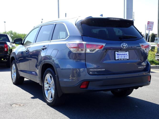 used 2014 toyota highlander limited dover, de 19901 for sale in dover, delaware
