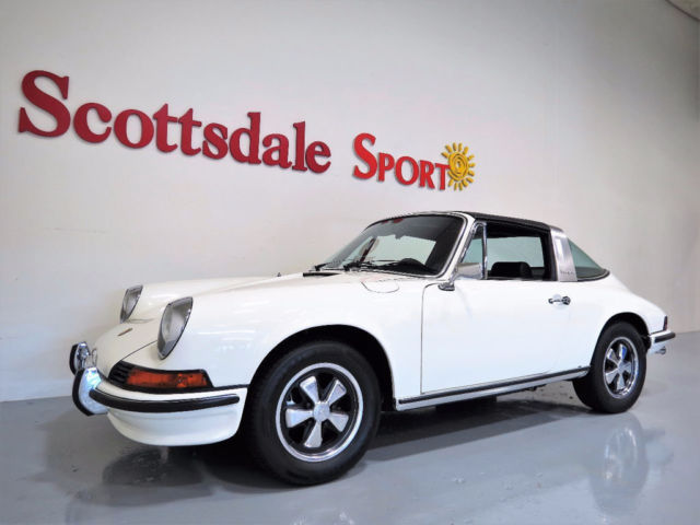 73 1/2 porsche 911 t 2.4l cis targa * only 54k mi * full restoration 2016, coa