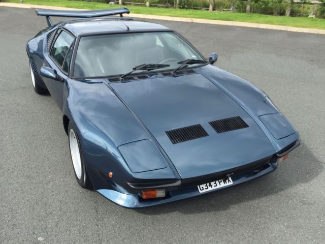 detomaso pantera gt5-s 9000 miles only rust free unrestored superb example