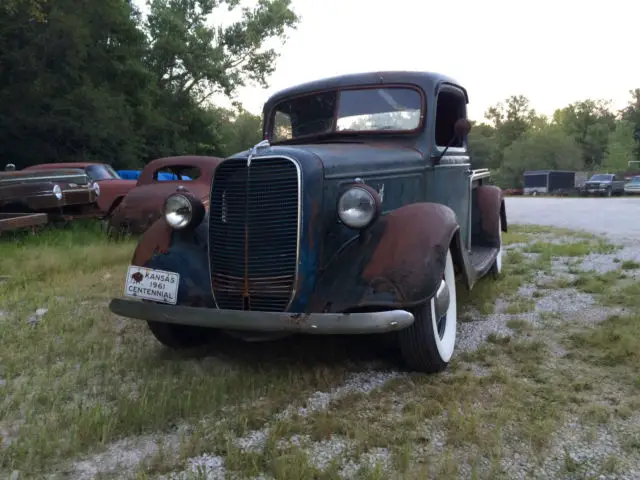 1937 ford pick up hot rod jalopy traditional patina custom kustom truck