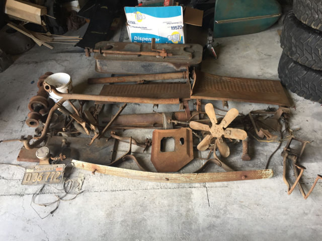 1934 ford pickup truck 1 ton w/ hydraulic dump set-up parts? hot rod? rat rod?