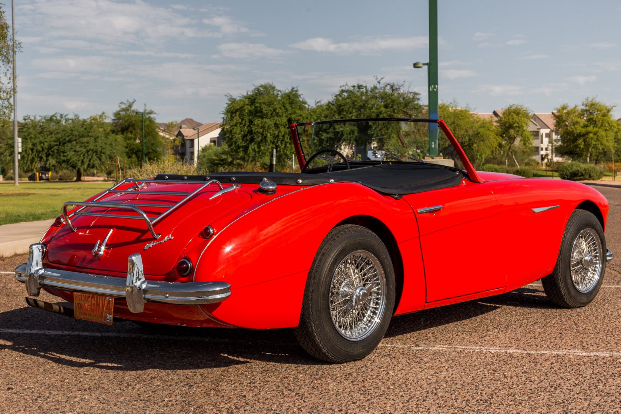 1958 austin-healey 100-6 bn4 4-seat roadster