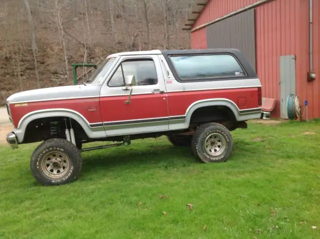 1982 ford bronco xlt exceptional body and frame
