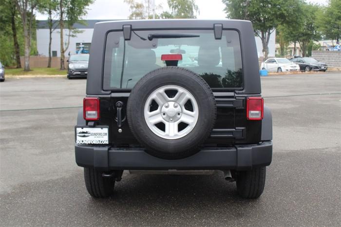 used 2016 jeep wrangler 4wd unlimited sport renton, wa 98057 for sale in renton, washington