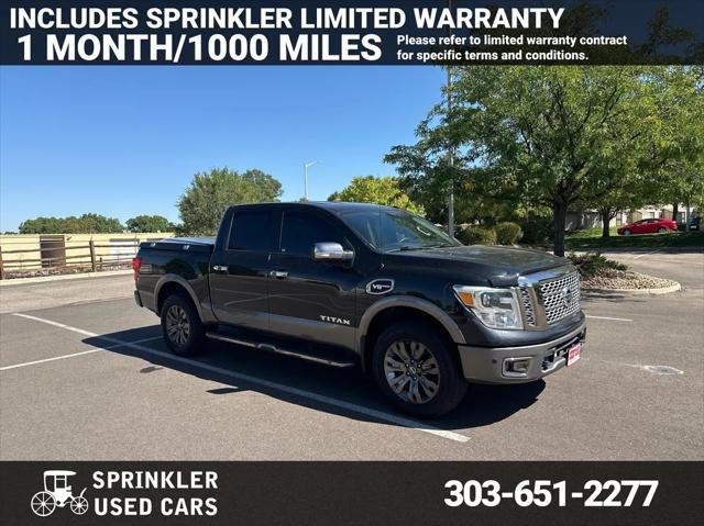 2017 nissan titan platinum reserve