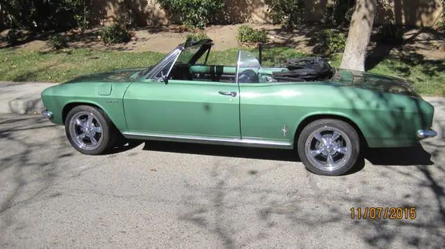 1965 chevrolet corvair corsa 180hp turbo convertible