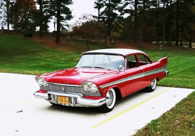 1957 plymouth solid survivor christine! 60k original miles! patina not a rat rod
