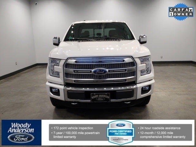 certified 2015 ford f150 supercrew platinum huntsville, al 35816 for sale in huntsville, alabama