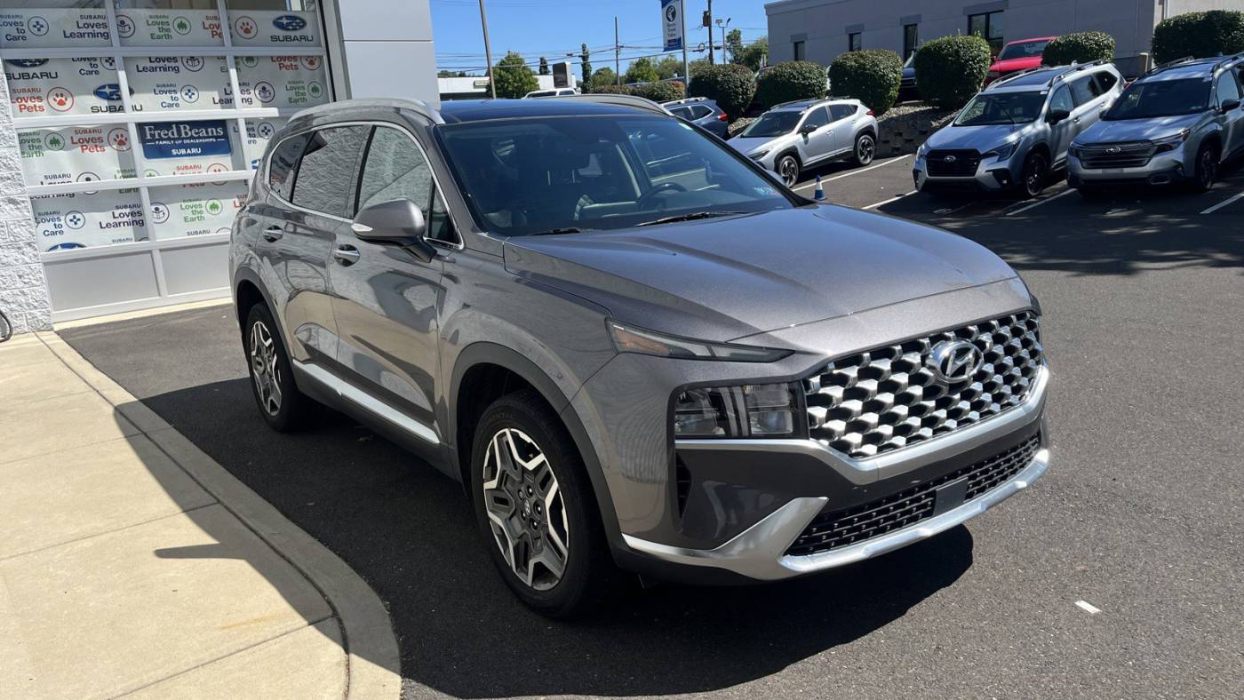 2021 hyundai santa fe hybrid sel premium hev
