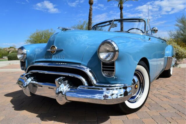restored 1949 oldsmobile 76 convertible "rocket" 303 conversion, automatic