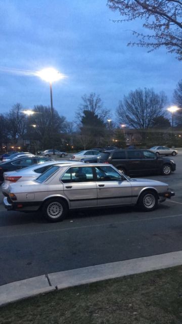 1986 bmw 528e e28