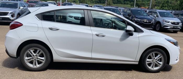 certified 2018 chevrolet cruze lt hatchback vicksburg, ms 39180 for sale in vicksburg, mississippi