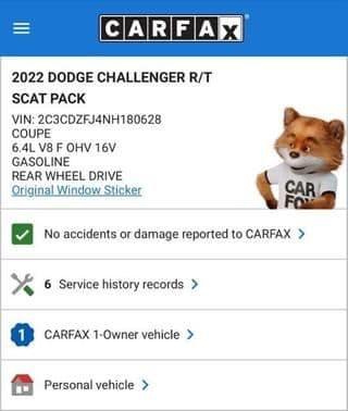 2022 dodge challenger r/t scat pack in masons island, connecticut