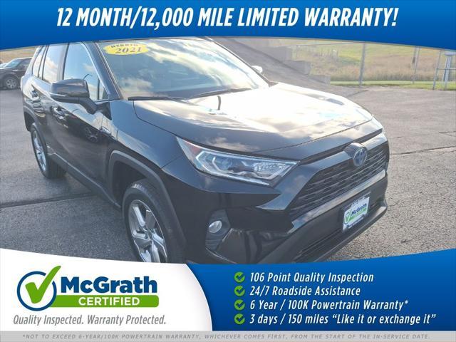 2021 toyota rav4 hybrid xle premium