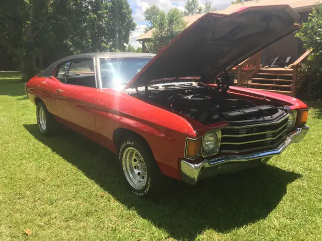 1972 chevrolet chevelle malibu 350 vinyl top