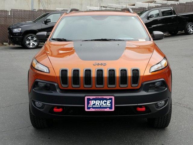 used 2015 jeep cherokee 4wd trailhawk bellevue, wa 98004 for sale in beaux arts, washington