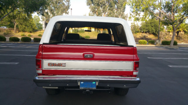 1984 gmc jimmy 4x4 in california