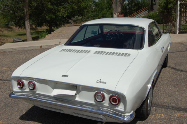 1965 corvair monza auto, ac car - rust free