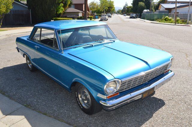 1964 chevrolet nova blue automatic 3,000 miles