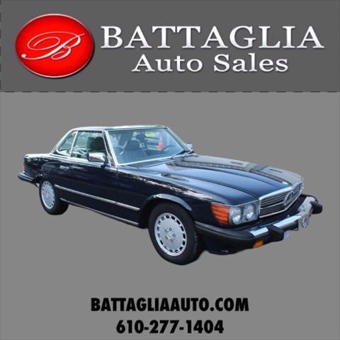 1989 mercedes-benz s-class 560 sl 2dr convertible