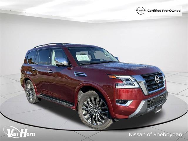 2024 nissan armada platinum 4wd