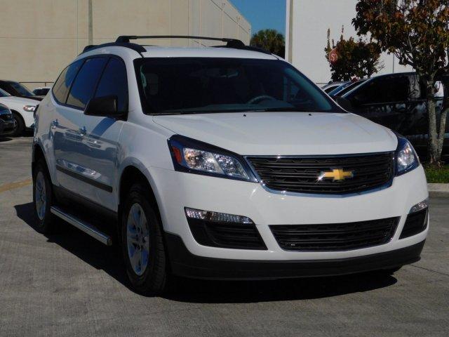certified 2017 chevrolet traverse fwd ls miami, fl 33172 for sale in miami, florida